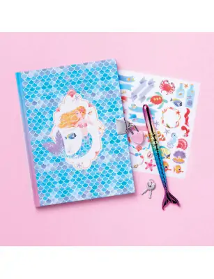 Zestaw kreatywny Sekretny notes Magic Ocean 7+, Janod