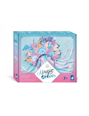 Zestaw kreatywny Tiara do samodzielnego wykonania Magic Ocean 7+, Janod