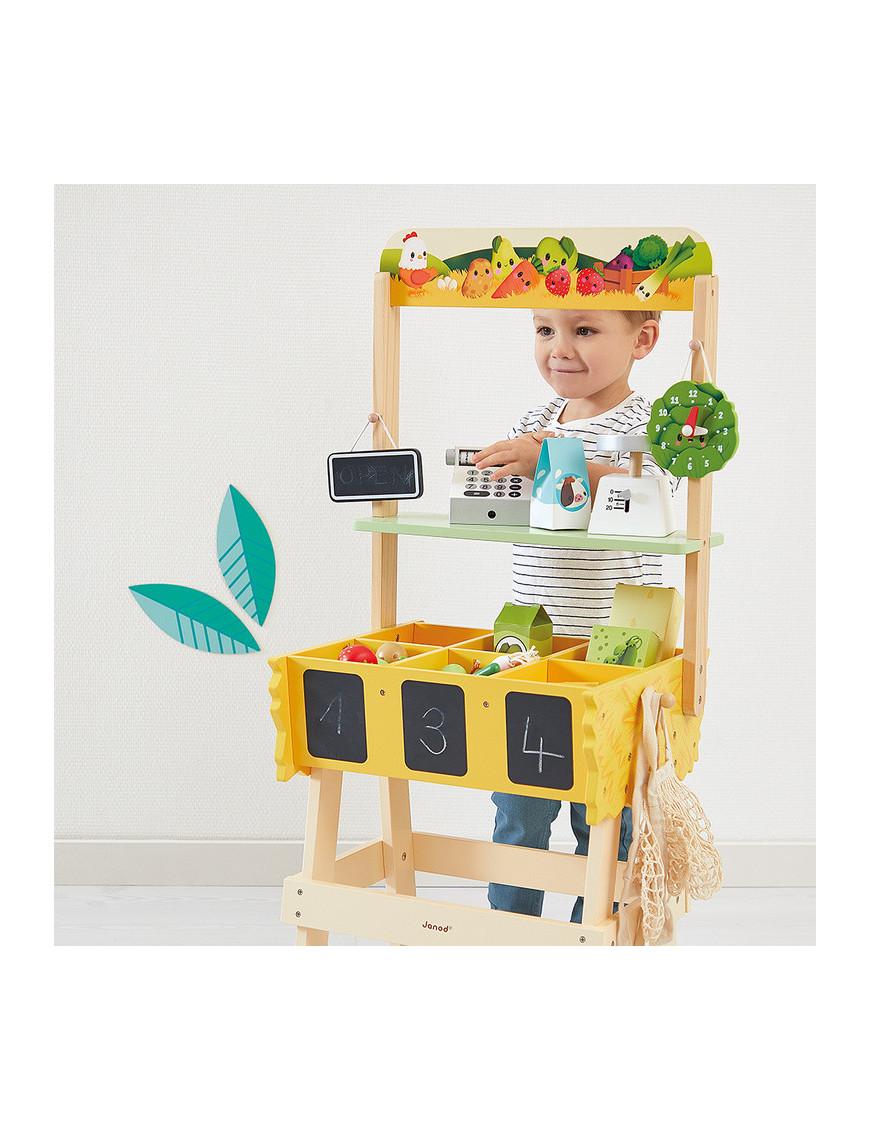 Duży sklep warzywniak Farma 3+, Janod