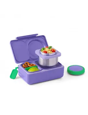 OMIE OMIEBOX UP lunch box z termosem, Galaxy Purple