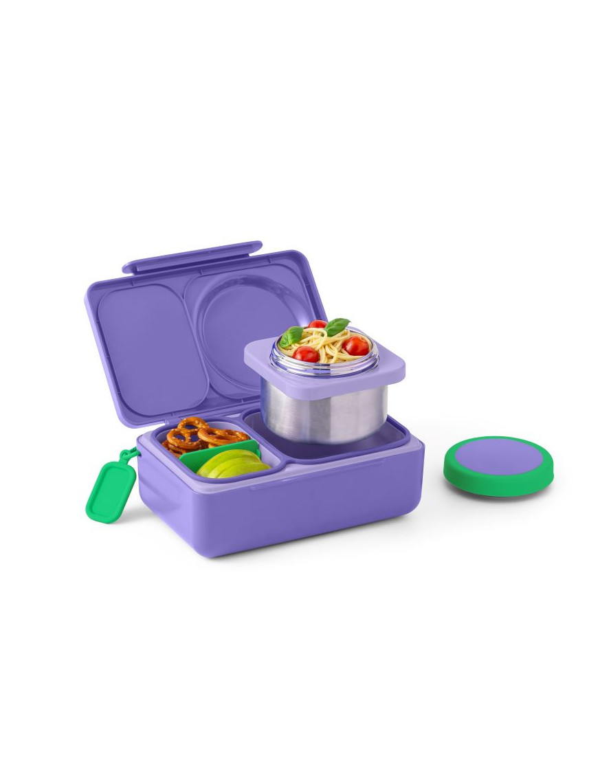 OMIE OMIEBOX UP lunch box z termosem, Galaxy Purple