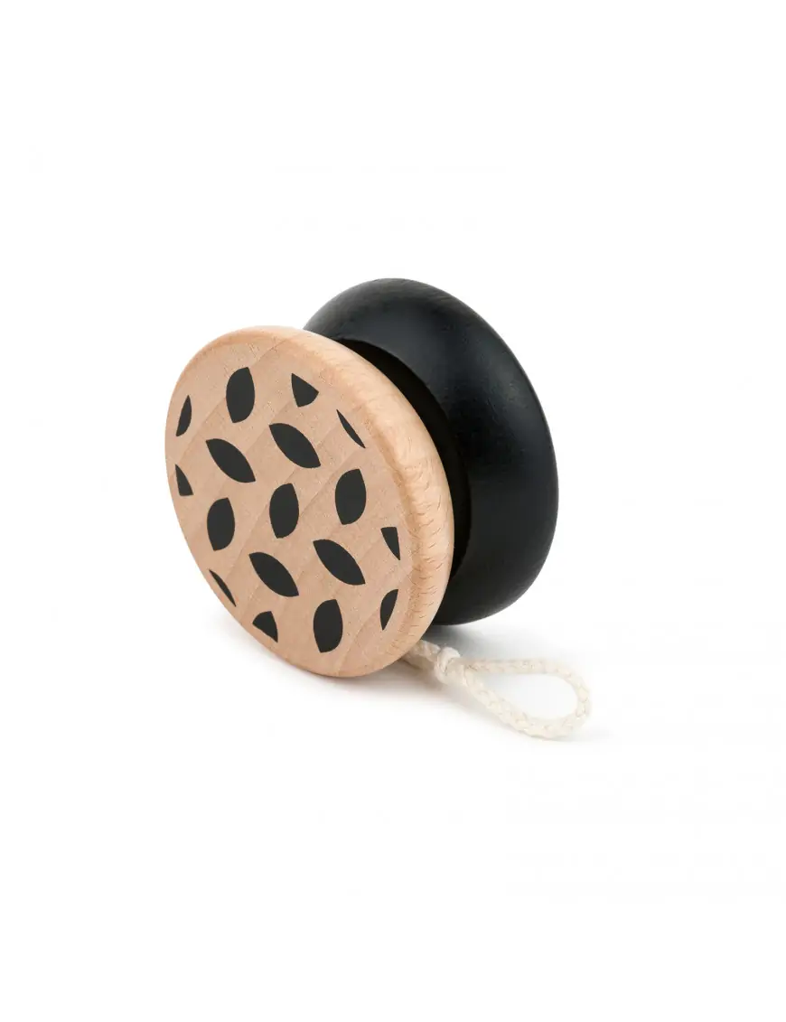 SVOORA Drewniane jojo GEOM black