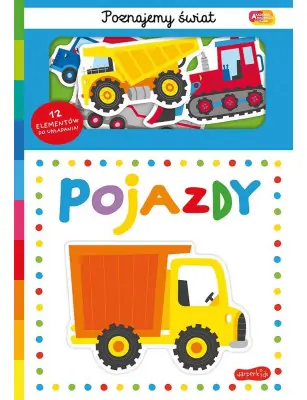 Pojazdy. Akademia Mądrego Dziecka. Poznajemy świat