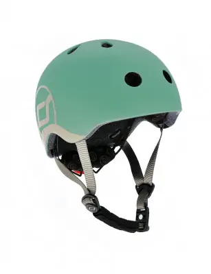 SCOOTANDRIDE Kask dla dzieci (XXS-S oraz S-M) Forest