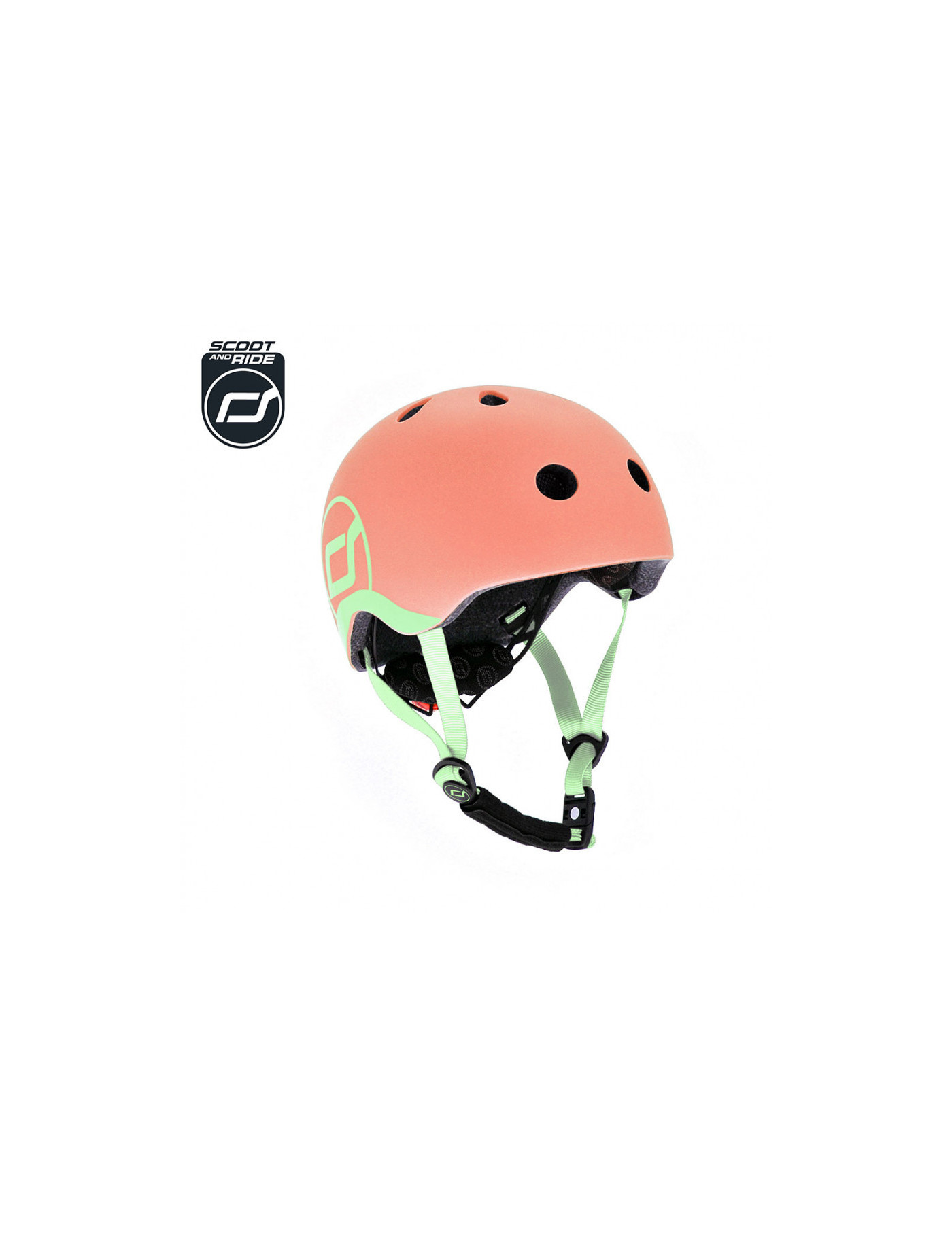SCOOTANDRIDE Kask dla dzieci (XXS-S oraz S-M) Peach