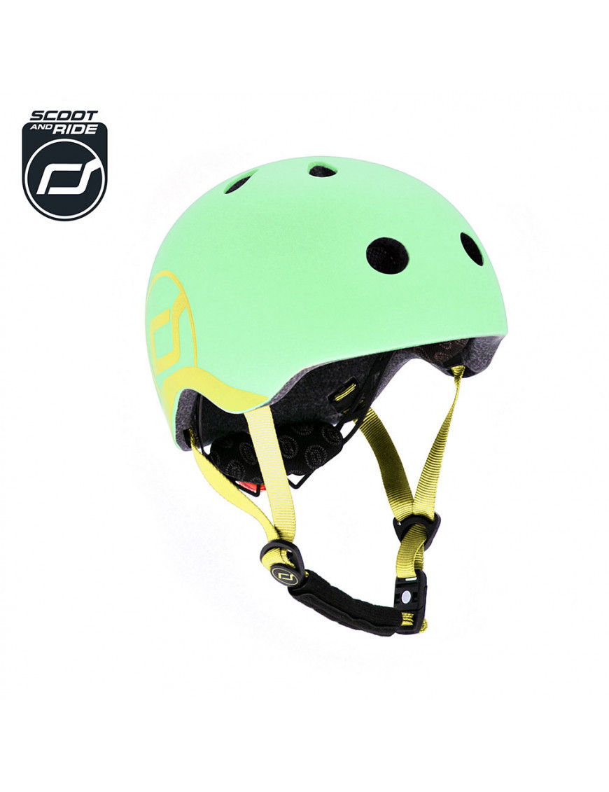 SCOOTANDRIDE Kask dla dzieci (XXS-S oraz S-M) Kiwi
