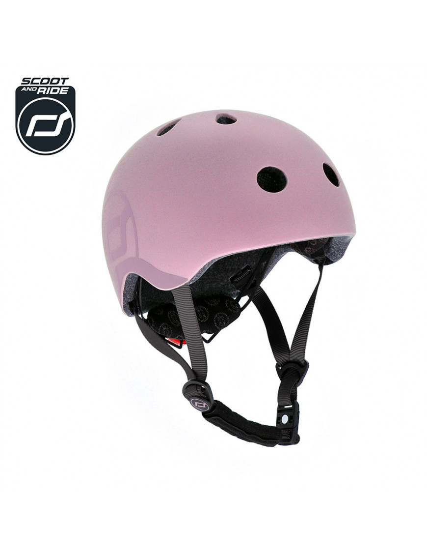 SCOOTANDRIDE Kask dla dzieci (XXS-S oraz S-M) Rose SCOOTANDRIDE Kask dla dzieci (XXS-S oraz S-M) Rose