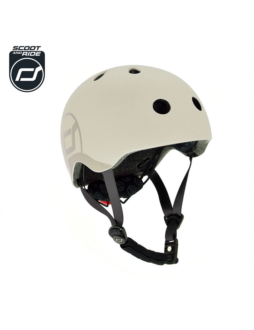SCOOTANDRIDE Kask dla dzieci (XXS-S oraz S-M) Ash SCOOTANDRIDE Kask dla dzieci (XXS-S oraz S-M) Ash