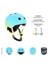 SCOOTANDRIDE Kask dla dzieci (XXS-S oraz S-M) Blueberry SCOOTANDRIDE Kask dla dzieci (XXS-S oraz S-M) Blueberry