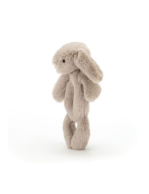 Króliczek Grzechotka Beżowa 18 cm, Jellycat