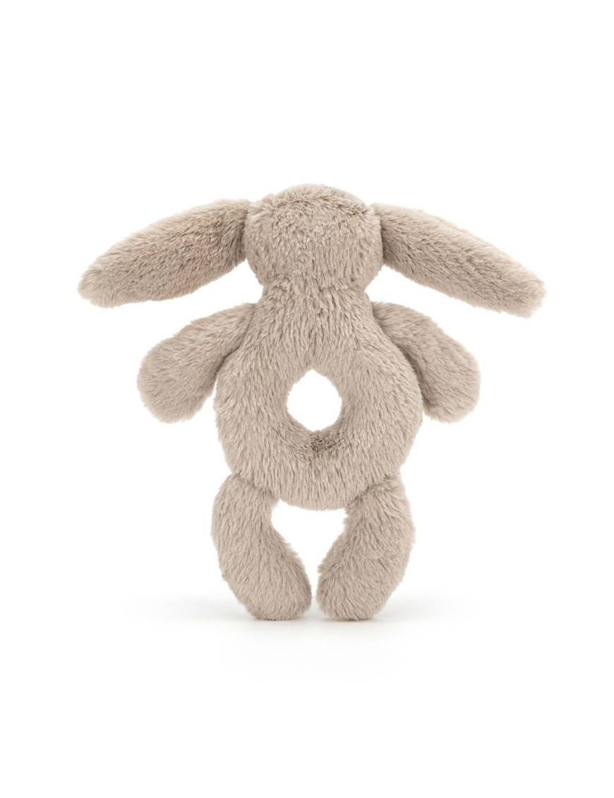 Króliczek Grzechotka Beżowa 18 cm, Jellycat Króliczek Grzechotka Beżowa 18 cm, Jellycat