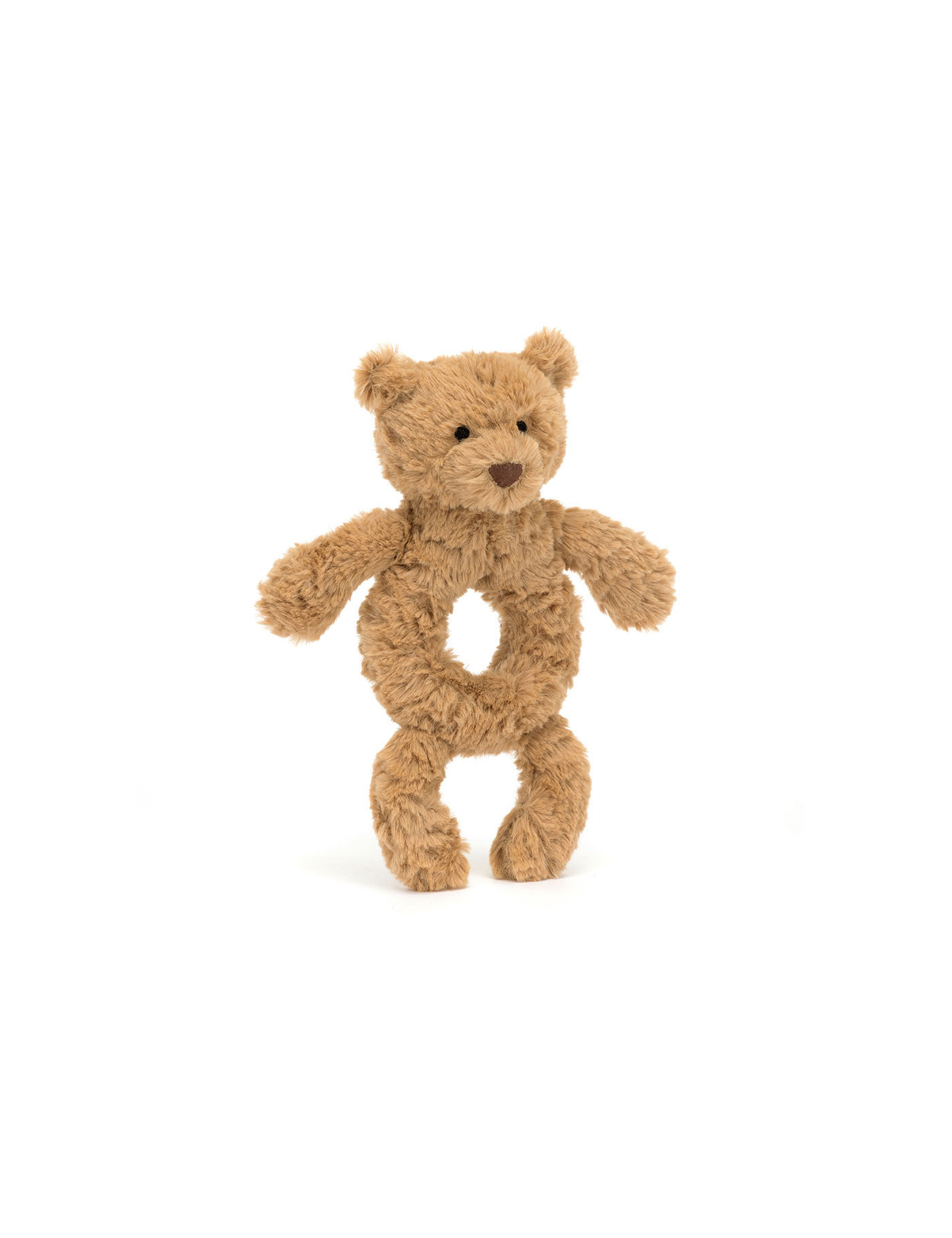 Miś Bartłomiej Grzechotka Brązowa 18 cm Jellycat