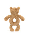 Miś Bartłomiej Grzechotka Brązowa 18 cm Jellycat