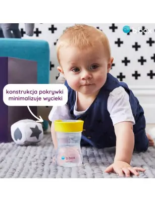 Kubek treningowy 240 ml szałwiowy, b.box