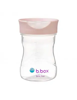 Kubek treningowy 240 ml różowy, b.box