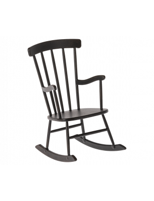 Akcesoria dla Myszek Maileg - Rocking chair, Mini - Anthracite
