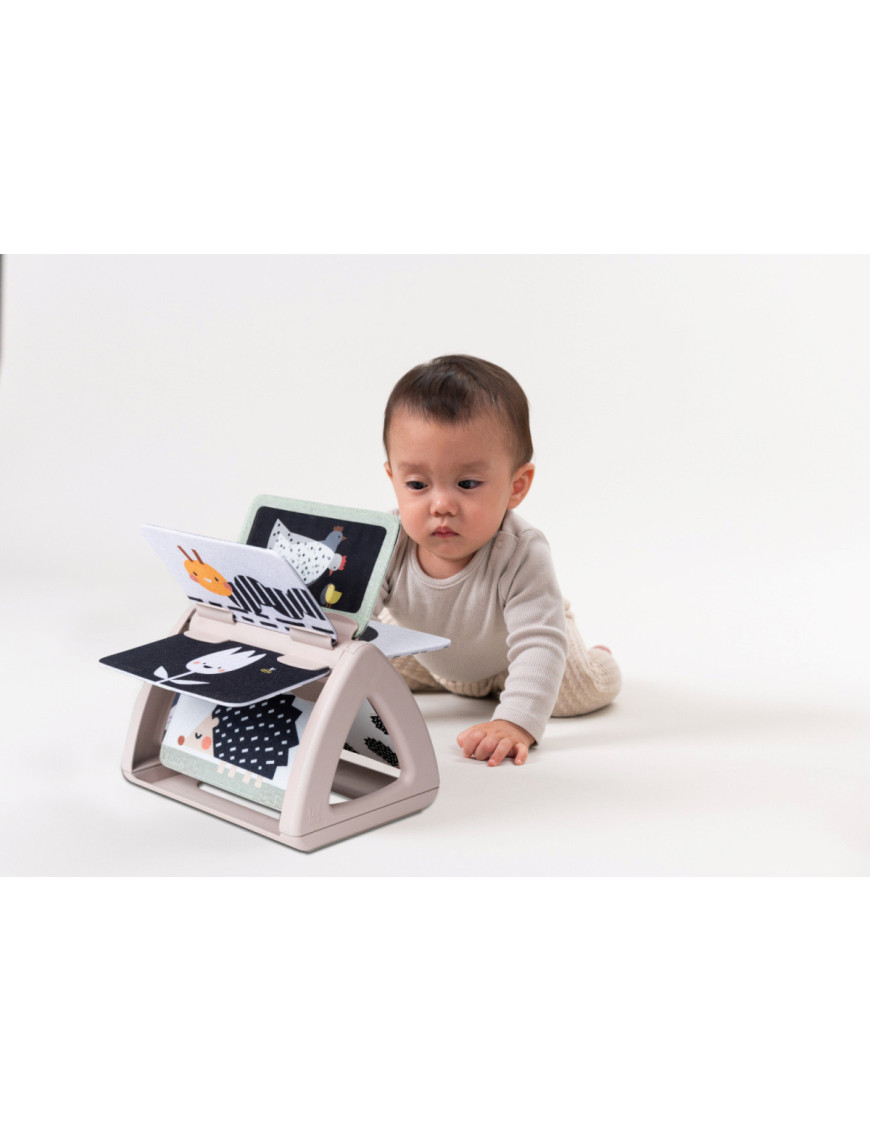 Czarno-biała książeczka obracająca się Taf Toys Czarno-biała książeczka obracająca się Taf Toys