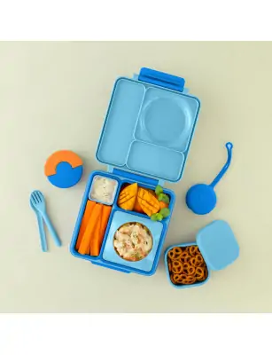 Omie OMIESNACK pojemnik na przekąski, blue