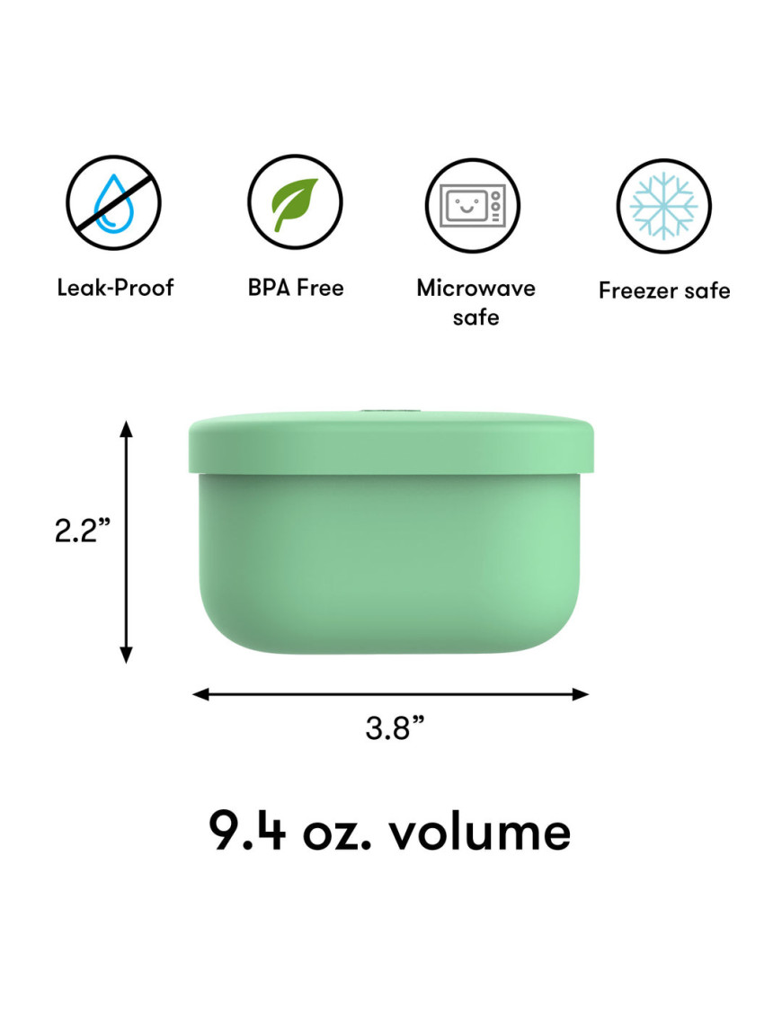 Omie OMIESNACK pojemnik na przekąski, green Omie OMIESNACK pojemnik na przekąski, green