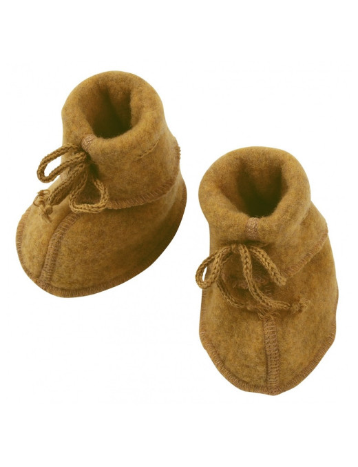 Ciepłe buciki 100% wełna merino Saffran, Engel