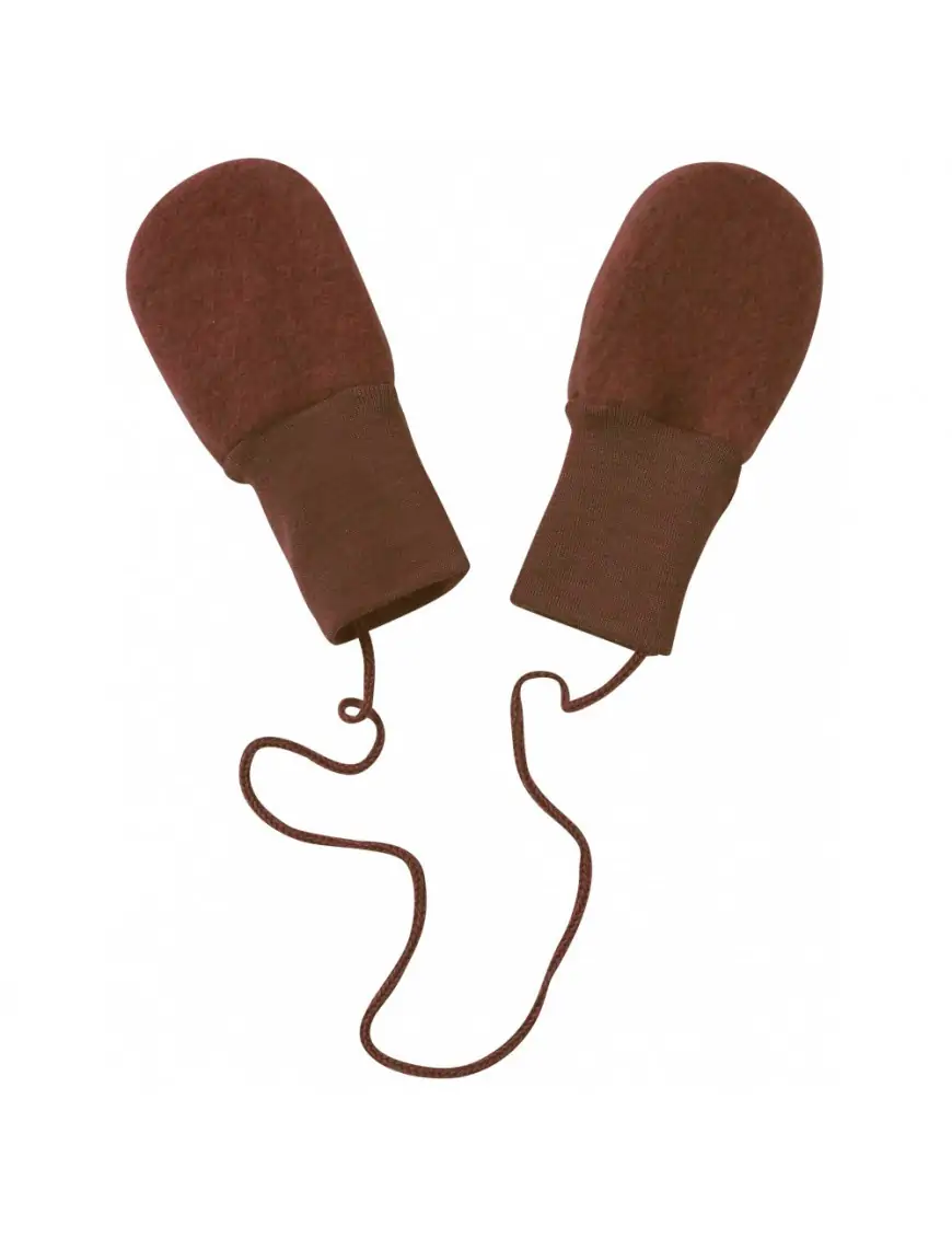 Ciepłe rękawiczki 100% merino cinnamon, Engel