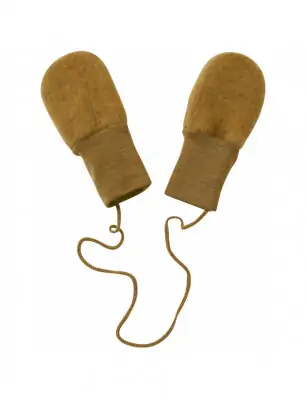 Ciepłe rękawiczki 100% merino saffran, Engel