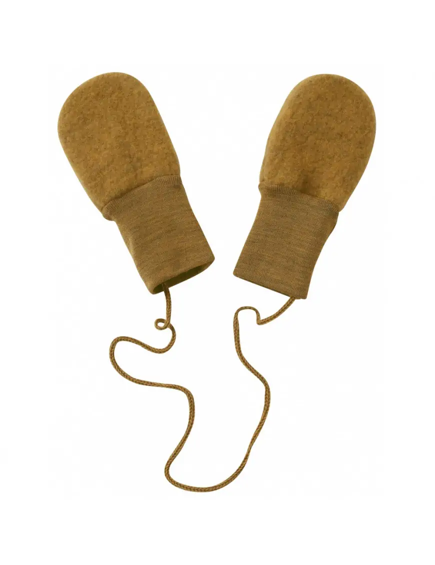 Ciepłe rękawiczki 100% merino saffran, Engel