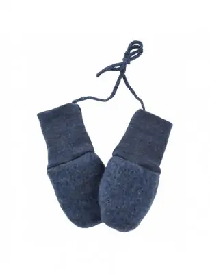 Ciepłe rękawiczki 100% merino blue, Engel
