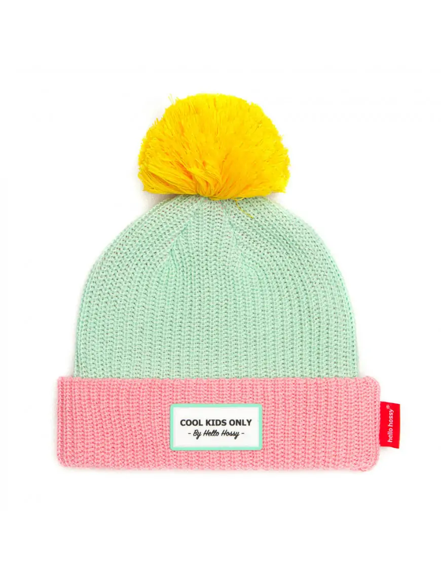 Czapka z pomponem Pastel, Hello Hossy