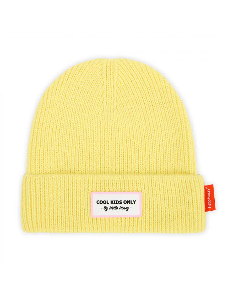 Hello Hossy - Czapka zimowa Pop Yellow
