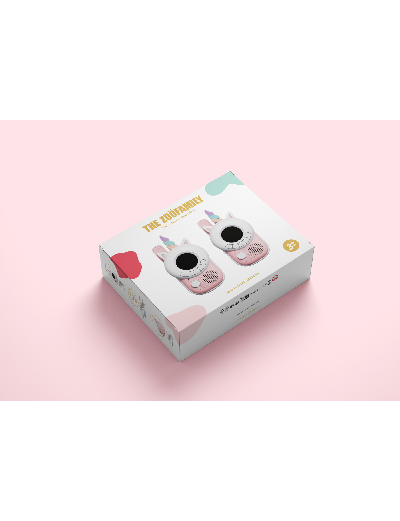Walkie Talkie dla dzieci Unicorn - The Zoo Family