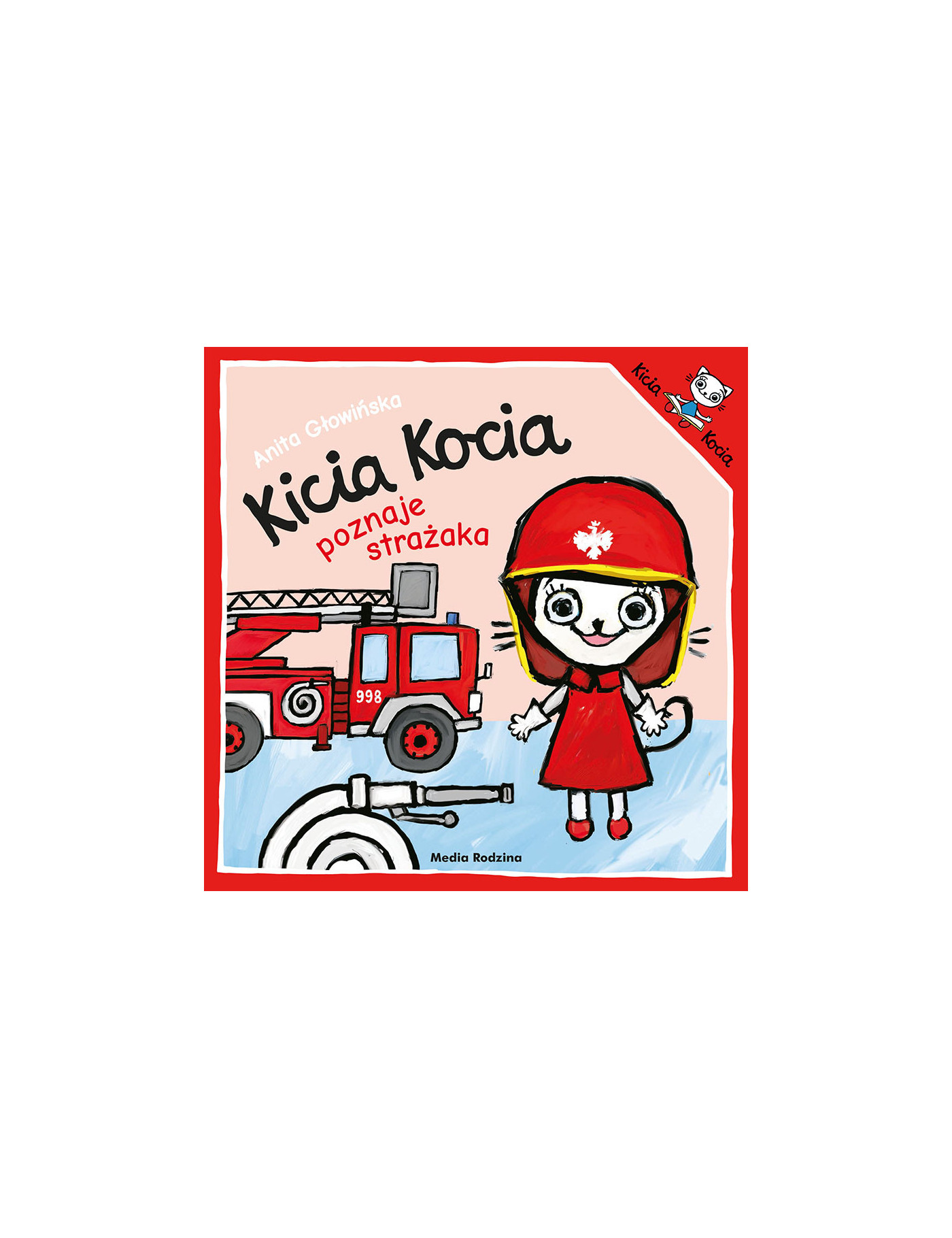 Kicia Kocia poznaje strażaka