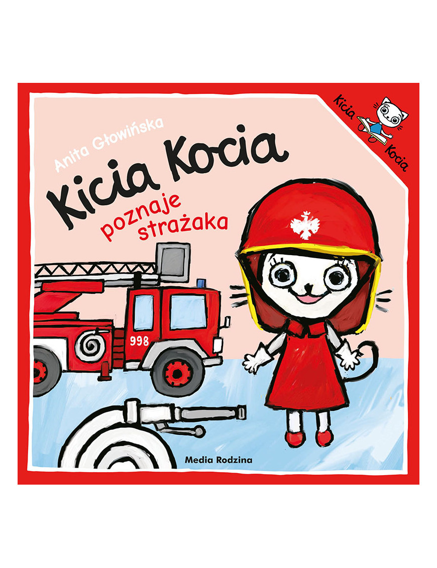 Kicia Kocia poznaje strażaka