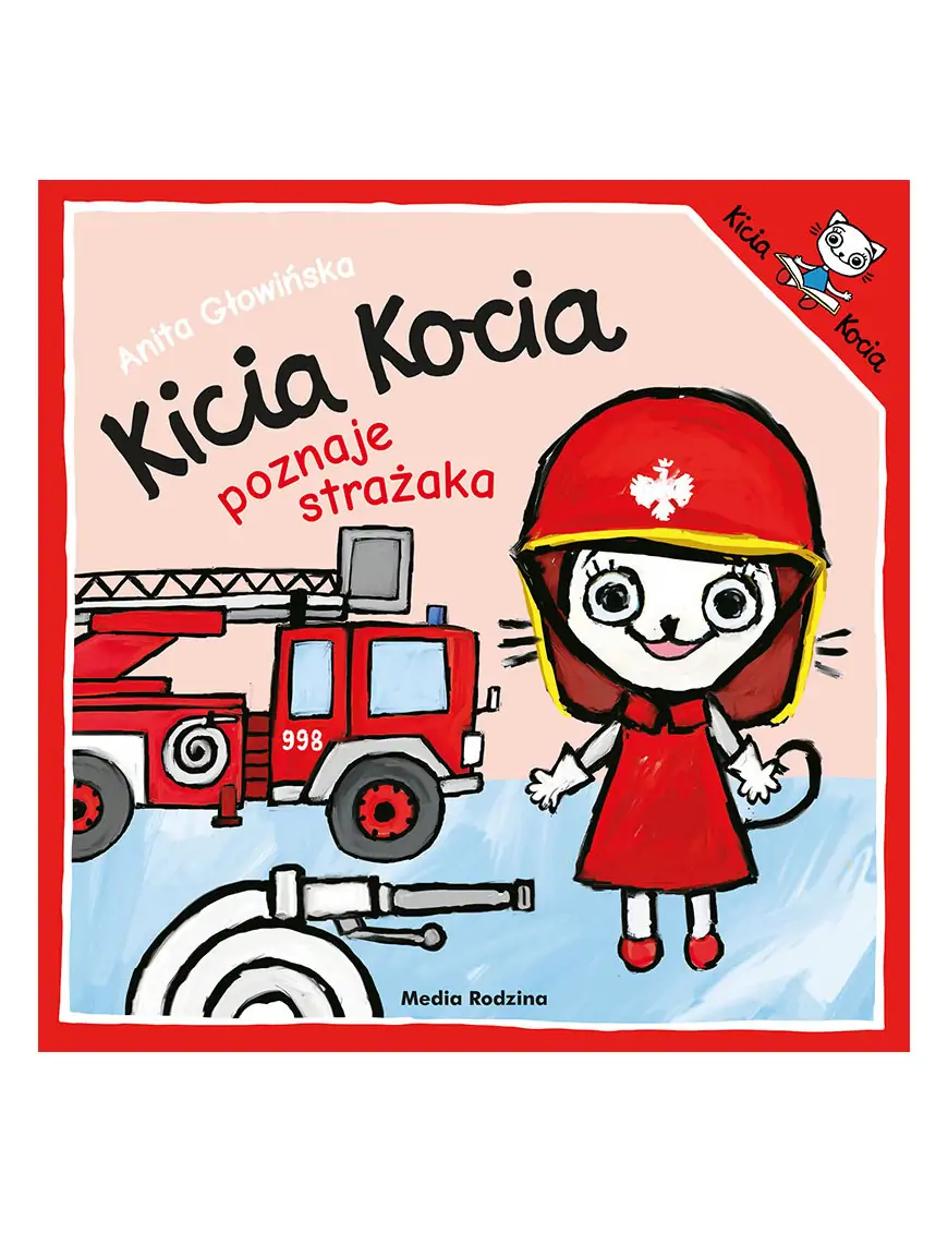 Kicia Kocia poznaje strażaka