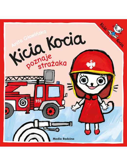 Kicia Kocia poznaje strażaka