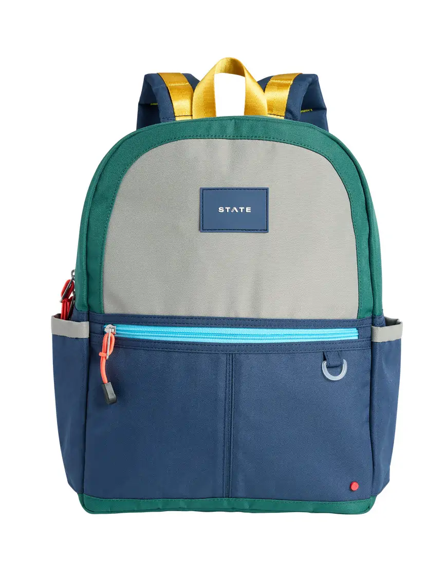 Plecak szkolny Kene Green/Navy STATE BAGS