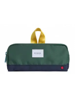 Piórnik Clinton GREEN/NAVY STATE BAGS