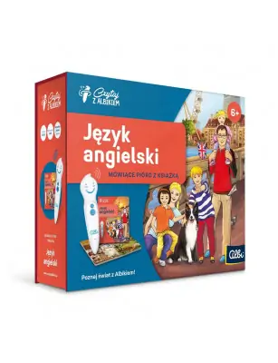 Czytaj z Albikiem, JĘZYK ANGIELSKI – ZESTAW Z PIÓREM