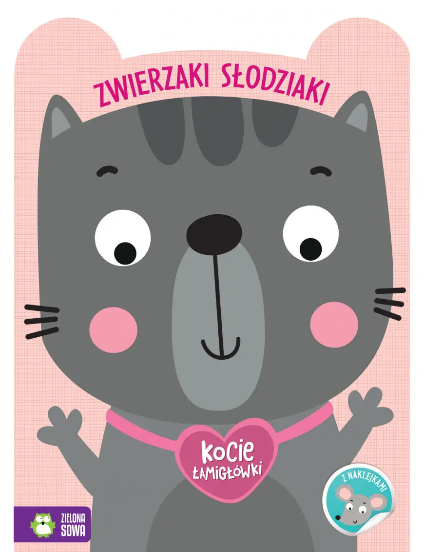 Zwierzaki słodziaki. Kocie łamigówki