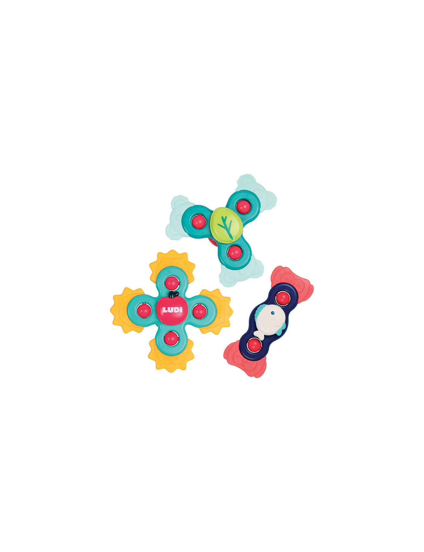 SPINNERY sensoryczne z przyssawkami Ludi SPINNERY sensoryczne z przyssawkami Ludi