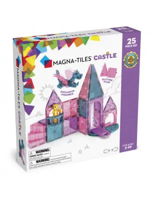 MAGNA-TILES® Klocki Magnetyczne Zamek 25 el.