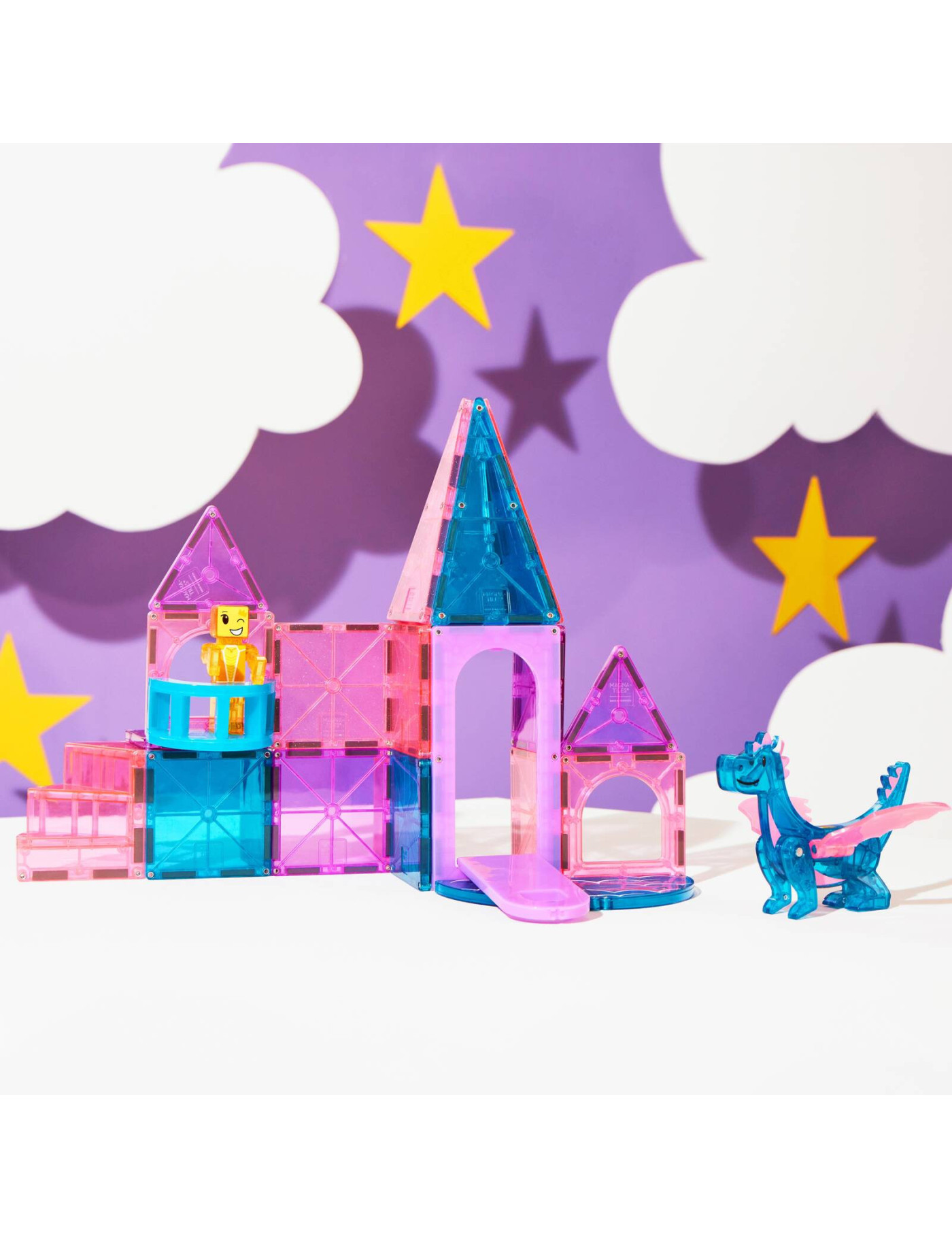 MAGNA-TILES® Klocki Magnetyczne Zamek 25 el.