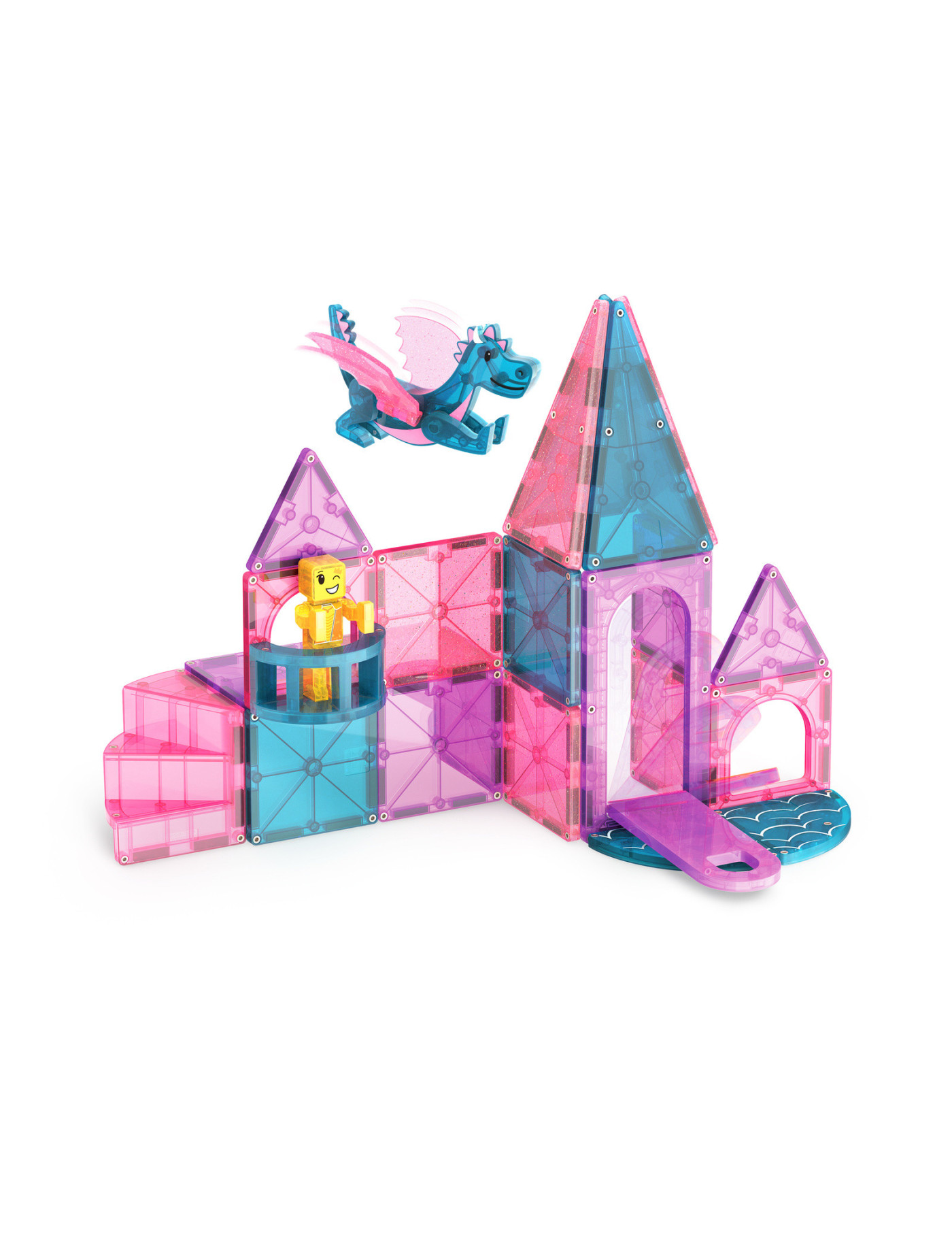 MAGNA-TILES® Klocki Magnetyczne Zamek 25 el.