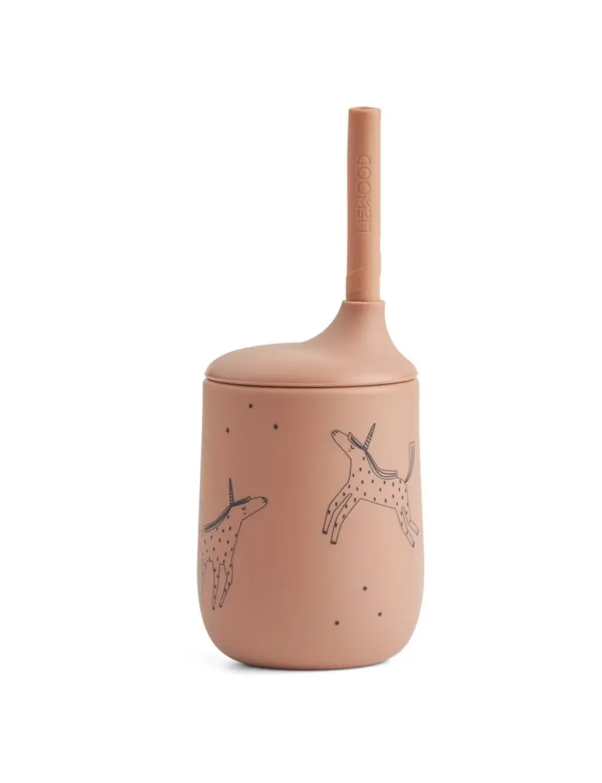 Kubek ze słomką Ellis Unicorn Liewood