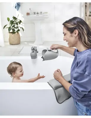 Skip Hop Kubek do Mycia Głowy Wieloryb Moby Grey