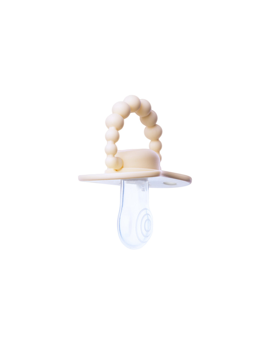Smoczek pozycjonujący LUU Kids American Cream Smoczek pozycjonujący LUU Kids American Cream