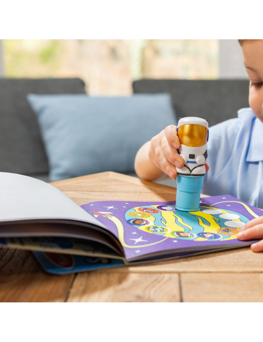 Sticker WOW! stempelki z naklejkami Astronauta, Melissa & Doug