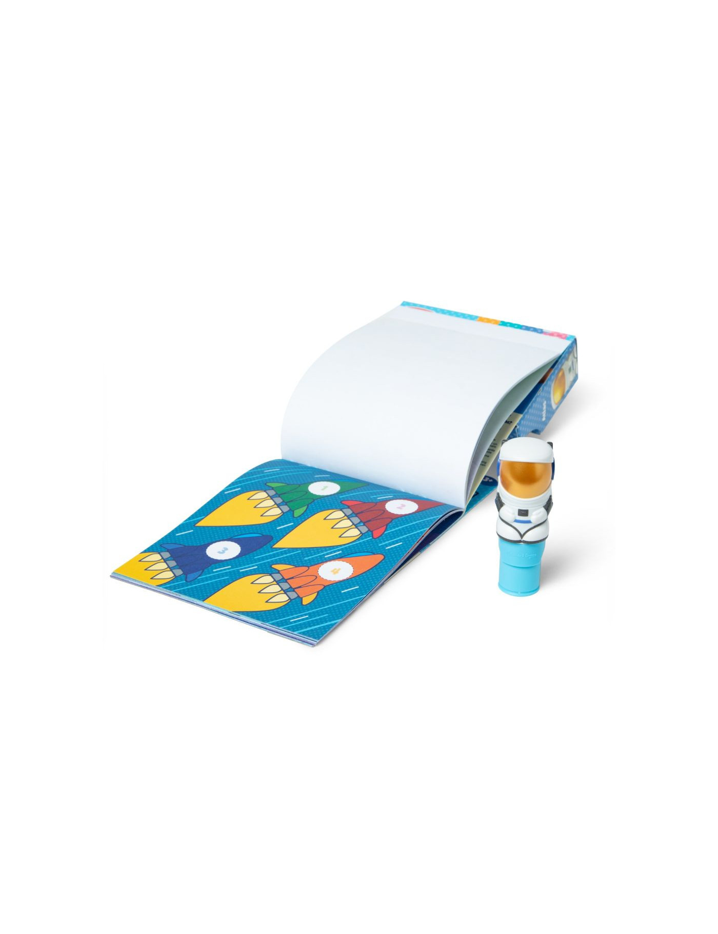Sticker WOW! stempelki z naklejkami Astronauta, Melissa & Doug