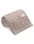 Koc 100% merino wool WARKOCZ cocoa milk YOSOY