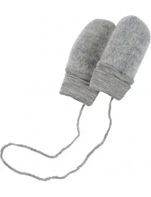Ciepłe rękawiczki 100% merino Grey, Engel